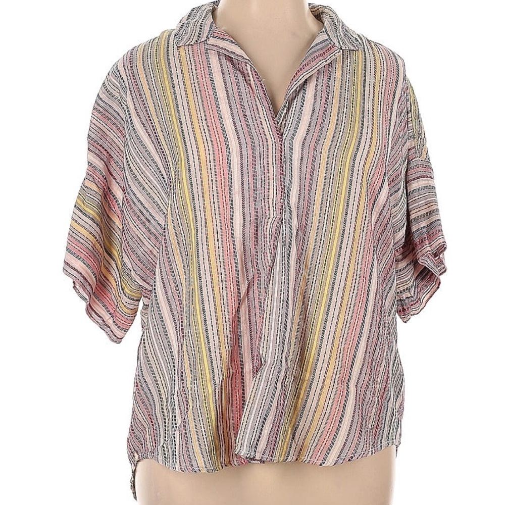 Striped Multicolor Women's Blouse